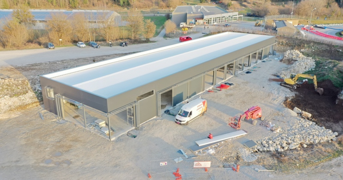 bâtiment industriel métallique prêt pour menuiseries bâtiment industriel métallique prêt pour menuiseries